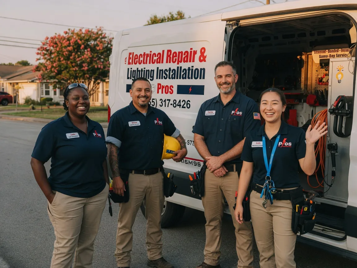 Licensed Electrician company in Farmersville, TX